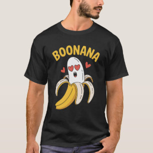 Camiseta BOONANA - Dia de as Bruxas engraçado Ghost Banana