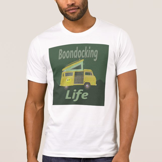 Camiseta Boondocking Life Design (Frente)