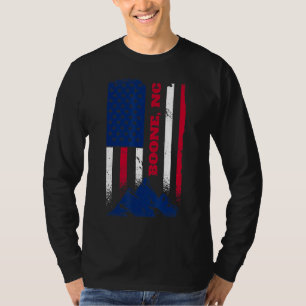 Camiseta Boone Nc Carolina do Norte Americana Distante Patr