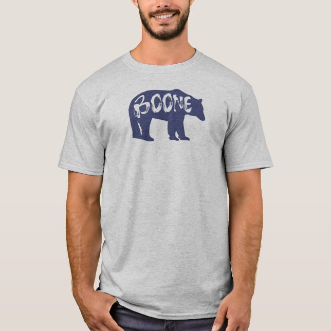 Camiseta Boone North Carolina Bear (Frente)