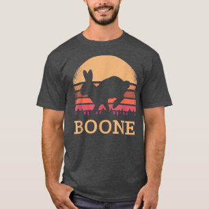 Camiseta Boone North Carolina Vintage Bunny Rabbit NC Sunse