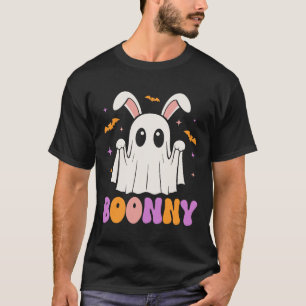 Camiseta Boonny Cute Bunny Ghost Halloween Men