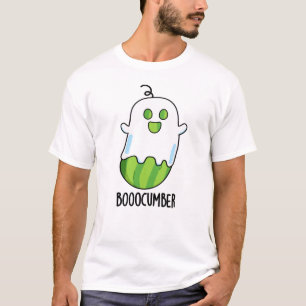Camiseta Booocumber Funny Ghost Cucumber Pun