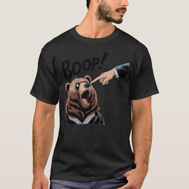 Camiseta Boop Bear Vintage (Frente)