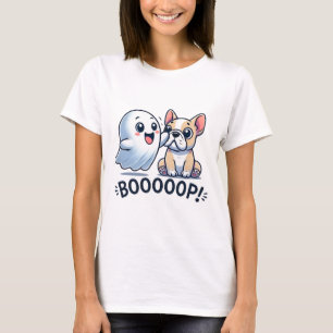 Camiseta Boop Easy Laz do Buldogue Francês do Fantasma do D