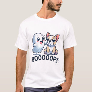 Camiseta Boop Easy Laz do Buldogue Francês do Fantasma do D