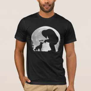Camiseta Boop no Nariz do Pastor Alemão do Pé Grande