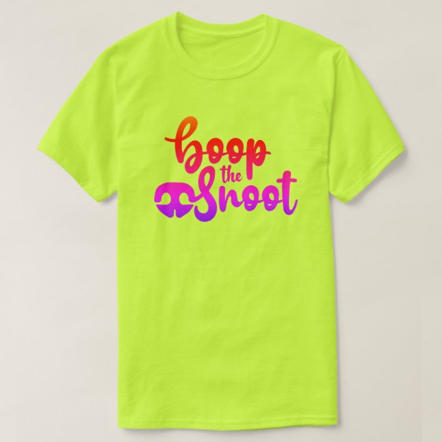 Camiseta Boop O Focinho (Frente do Design)