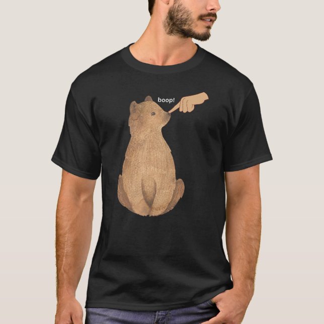 Camiseta Boop the Bear Funny Bear (Frente)