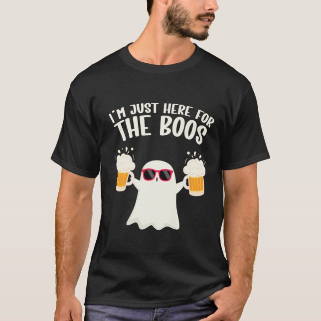Camiseta Boos Beer Tipsy Ghost Adultos (Frente)