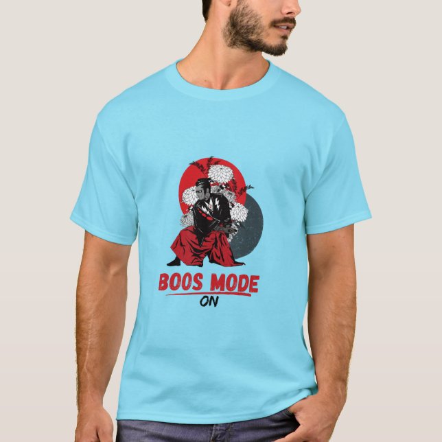 Camiseta "Boos Mode Samurai" (Frente)
