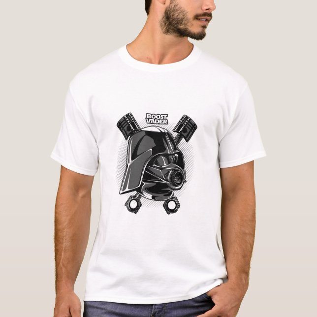 Camiseta Boost Vader – Poder y Velocidad del Autom (Frente)