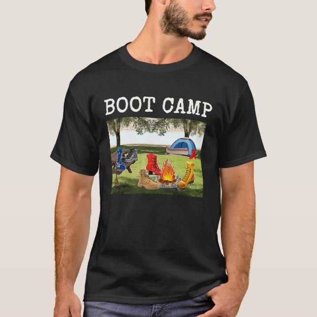 Camiseta Boot Camp não atire no seu calçado vestido e Ki (Frente)