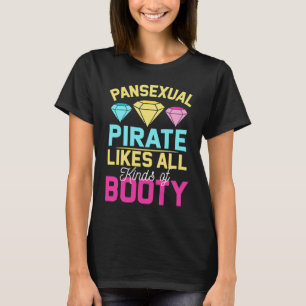 Camiseta Bootada de Gay da Pansexual Orgulho Pan Direitos