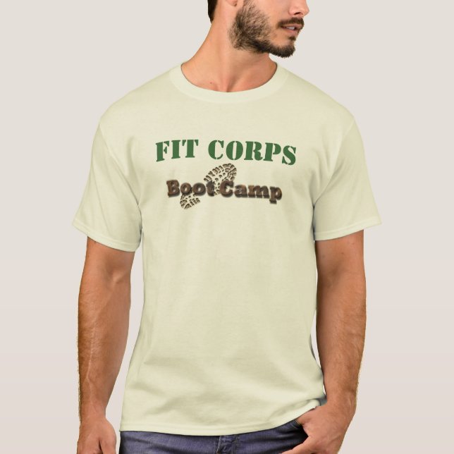 Camiseta BOOTCAMP-logo2, corpo apto (Frente)
