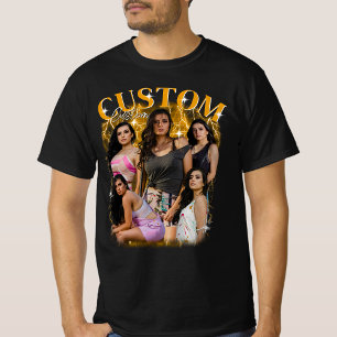 Camiseta Bootleg Eu Amo Meu Coração Quente-Namorada GF 1BK5