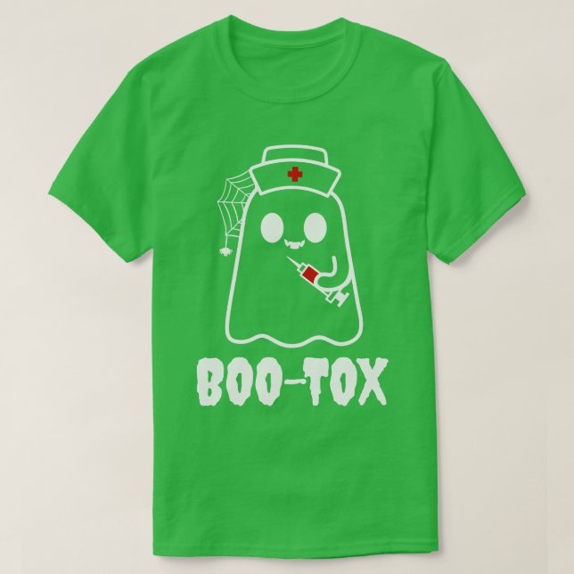 Camiseta BooTox Cute Ghost Filler Botox Disport Estética N (Frente do Design)