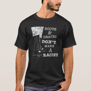 Camiseta Boots and BracesAnti Racismo Street Punks Skinh