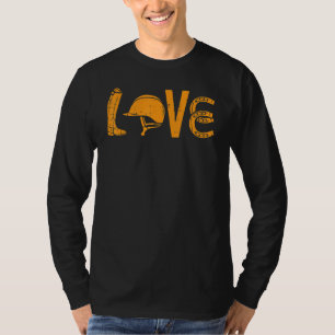 Camiseta Boots Helmet Horserrading Love Riding Horse Equest