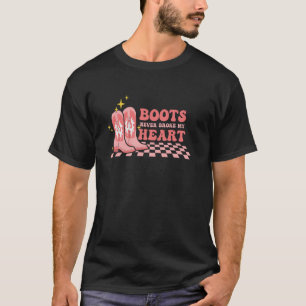 Camiseta Boots Nunca Quebrou Meu Coração Retro Vintage West