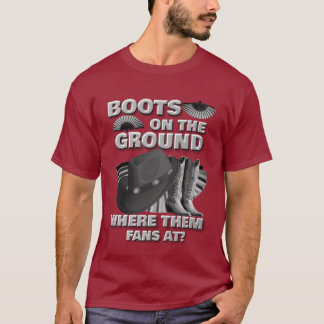 Camiseta BOOTS ON THE GROUND (Gry)