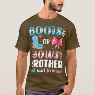 Camiseta Boots Ou Arcos Irmão Chá de fraldas De Revisão De