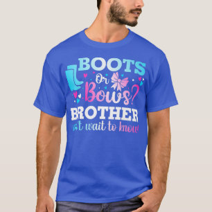 Camiseta Boots ou Arcos Irmão Sexo Revele Chá de fraldas An