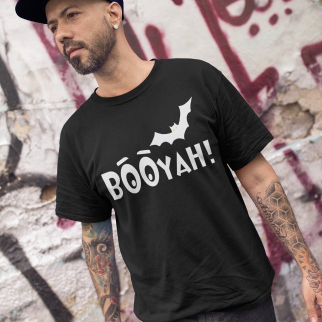Camiseta BOOYAH! Engraçado Hip Hop Halloween (Criador carregado)