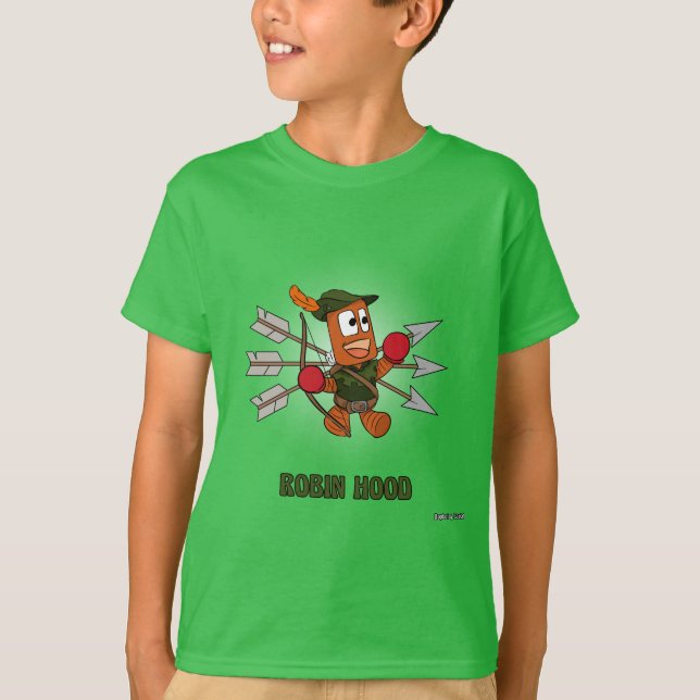 Camiseta Bopbot - Robin Hood (Frente)