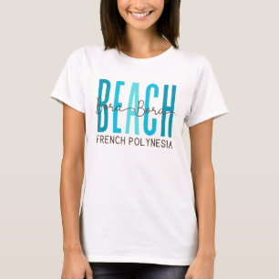 Camiseta Bora Bora Beach Polinésia Francesa (Oceano)