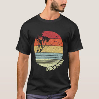 Camiseta Bora Bora Francês Polinésia Praia Souvenir