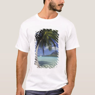 Camiseta Bora Bora, Polinésia Francesa Mt. Otemanu visto