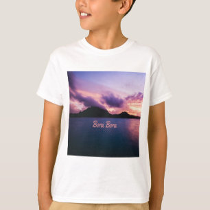 Camiseta Bora Bora Suset Island Beach