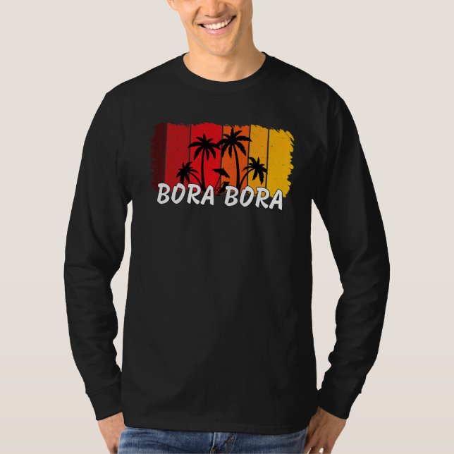 Camiseta Bora Bora Tahiti Souvenirs   (Frente)