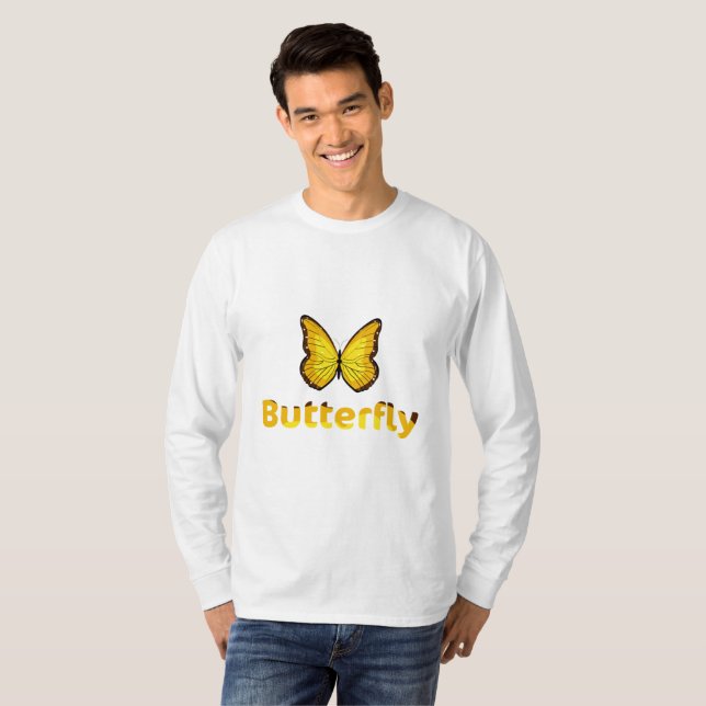 Camiseta Borboleta (Frente Completa)