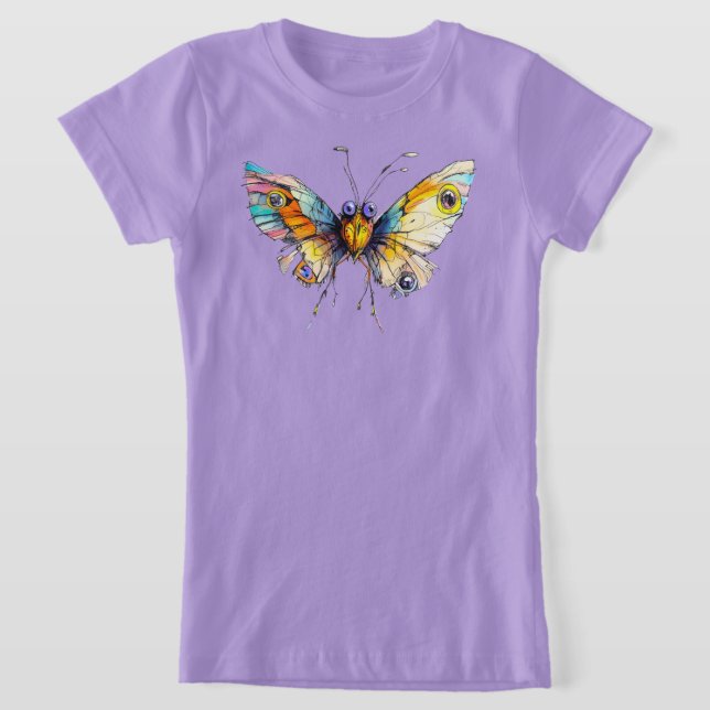 Camiseta Borboleta (Postura )