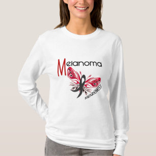 Camiseta BORBOLETA 3,1 da melanoma/cancer de pele