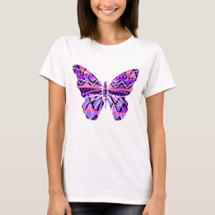 Camiseta Borboleta abstrato
