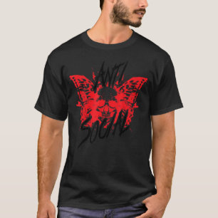 Camiseta Borboleta Anti-Social Para O Introdução 2