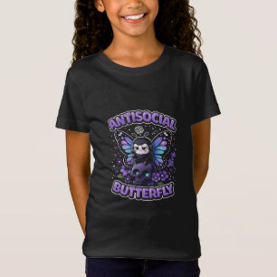 Camiseta Borboleta Antissocial