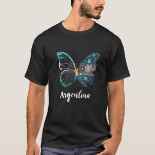 Camiseta Borboleta Argentina Sol De Maio Buenos Aires Argen