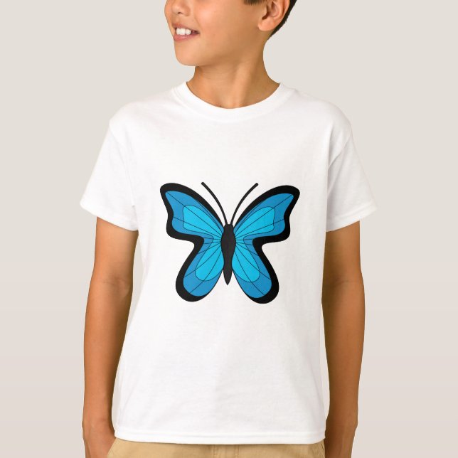 Camiseta Borboleta Azul (Frente)