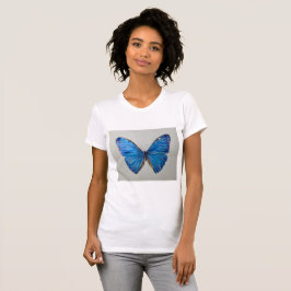 Camiseta Borboleta Azul Morpho