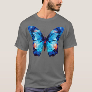 Camiseta Borboleta Azul Morpho 16