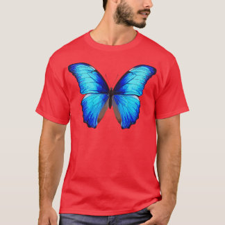 Camiseta Borboleta Azul Morpho 3