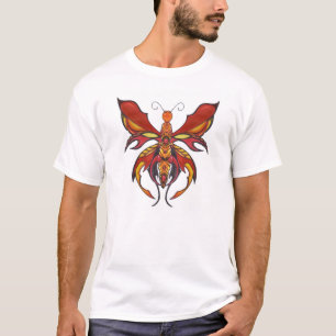 Camiseta Borboleta Bejeweled - fogo