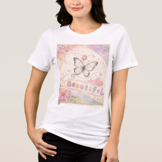 Camiseta Borboleta Bonita | Inspiração Floral Past