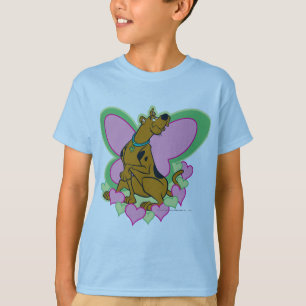 Camiseta Borboleta bonito Scooby-Doo