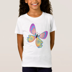 Camiseta Borboleta/Camisa Juvenil