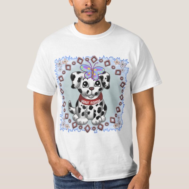 Camiseta Borboleta Cãozinho (Frente)